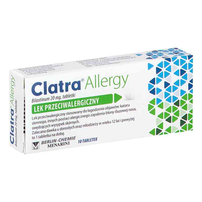 Clatra Allergy 20 mg tabletki 10  od FAES FARMA S.A. PZN 08306390