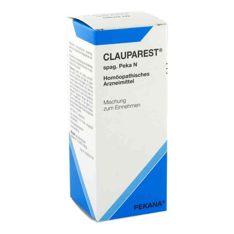 Clauparest spag. Peka N Tropfen 100 ml od PEKANA Naturheilmittel GmbH PZN 04535637