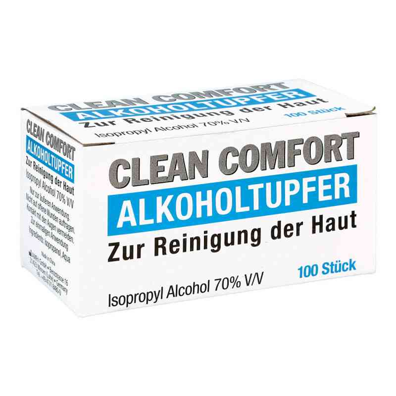 Clean Comfort Alkoholtupf 100 szt. od AMPri Handelsgesellschaft mbH PZN 15373333