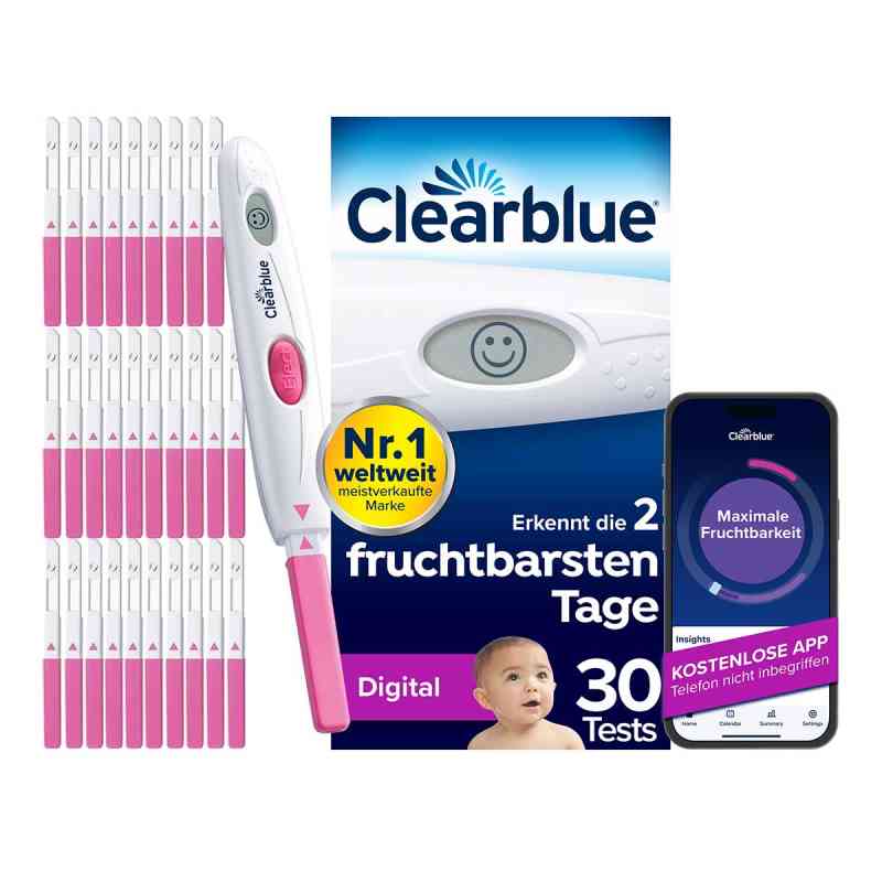 Clearblue Cyfrowy test owulacyjny 30 szt. od WICK Pharma - Zweigniederlassung der Procter & Gam PZN 18412861