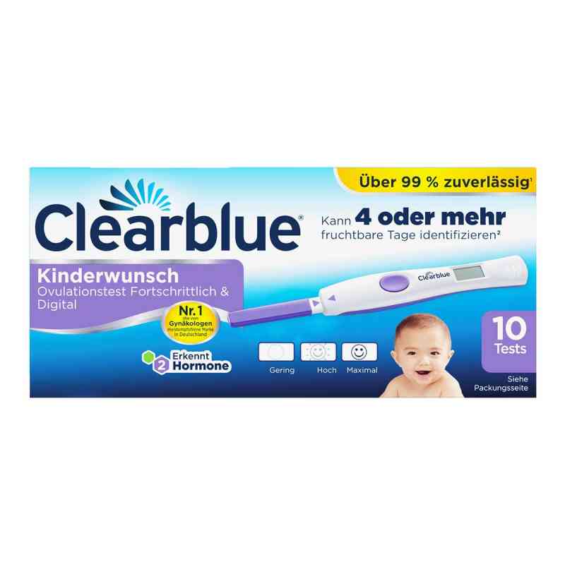 Clearblue Digital zaawansowany test owulacyjny 10 szt. od Procter & Gamble GmbH PZN 12894008