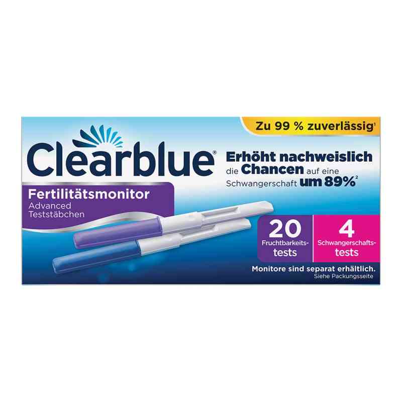 Clearblue zestaw testów do monitora 24 szt. od Procter & Gamble GmbH PZN 10131074