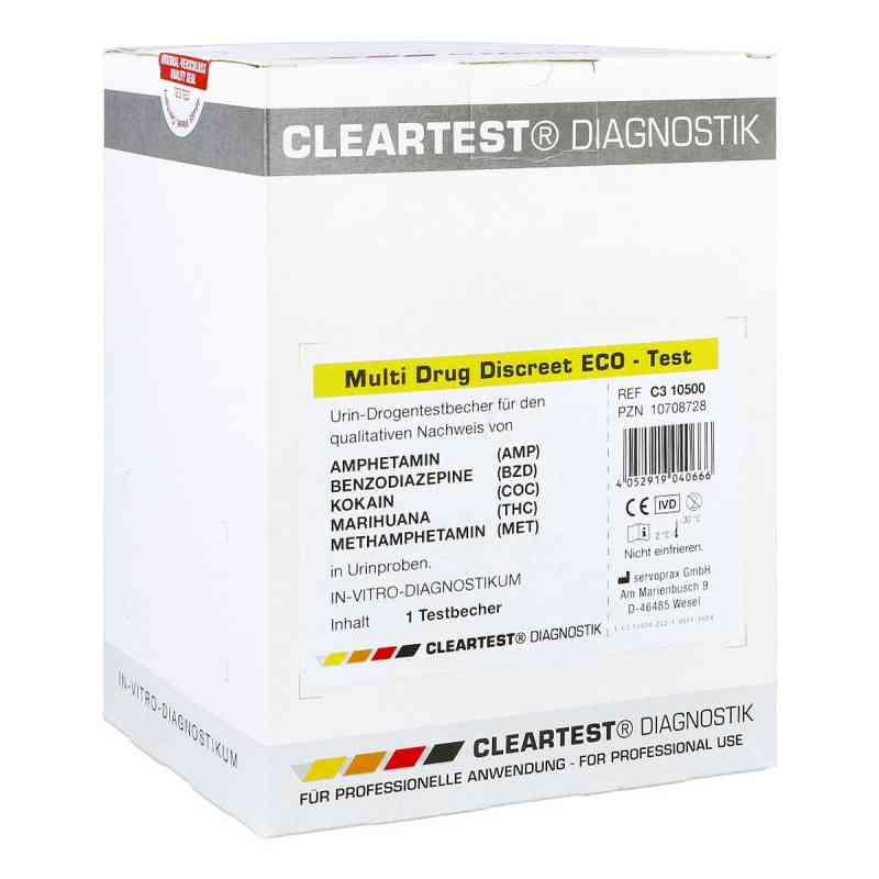 Cleartest Multi Drug Discreet Eco-test 5fach 1 szt. od Diaprax GmbH PZN 10708728