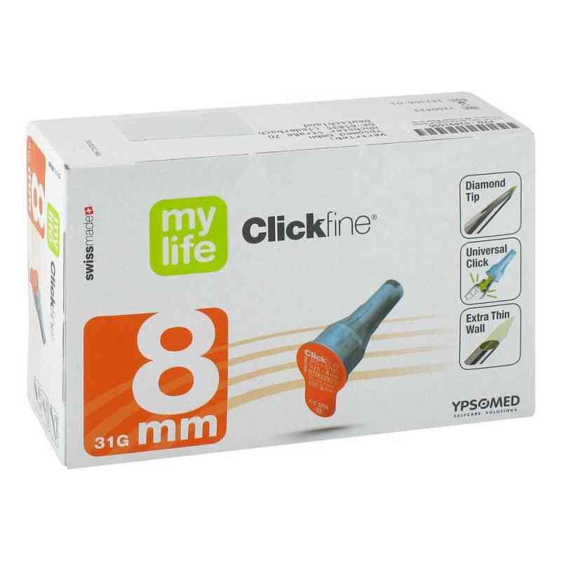 Clickfine Universal 8 Kanuelen 0,25x8mm 100 szt. od 1001 Artikel Medical GmbH PZN 02891606