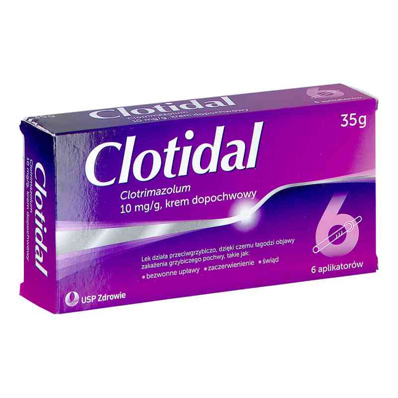 Clotidal krem dopochwowy + aplikator 1  od LABORATORIOS BASI - INDUSTRIA FARMACEUTICA, S.A. PZN 08301585