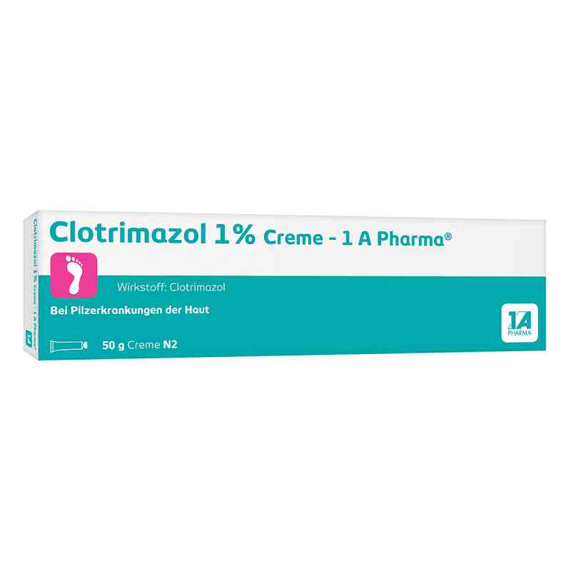 Clotrimazol 1% krem przeciwgrzybiczy 50 g od 1 A Pharma GmbH PZN 02409006