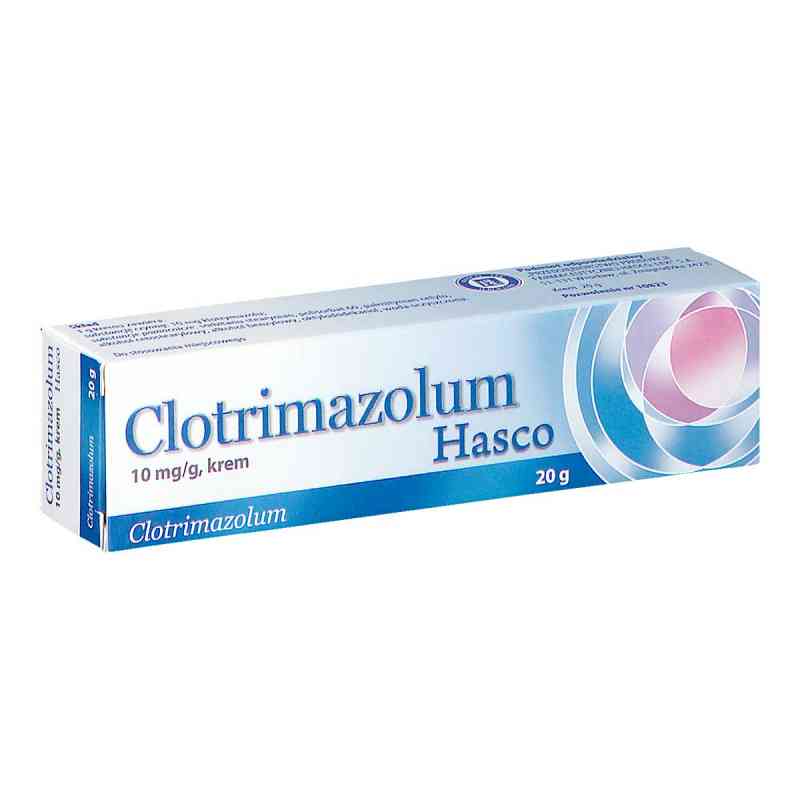 Clotrimazolum Hasco krem 20 g od PRZEDSIĘBIORSTWO PRODUKCJI FARMACEUTYCZNEJ HASCO-L PZN 08301489