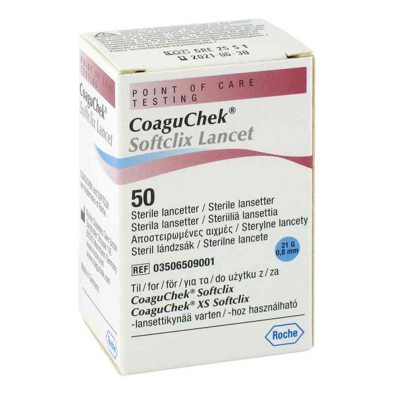 Coagu Chek Softclix Lancet 50 szt. od Roche Diagnostics Deutschland Gm PZN 04000209