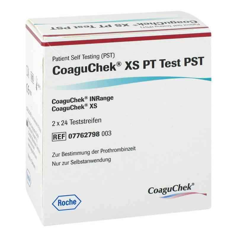Coaguchek Xs Pt Test Pst 2X24 szt. od Roche Diagnostics Deutschland GmbH PZN 11593575