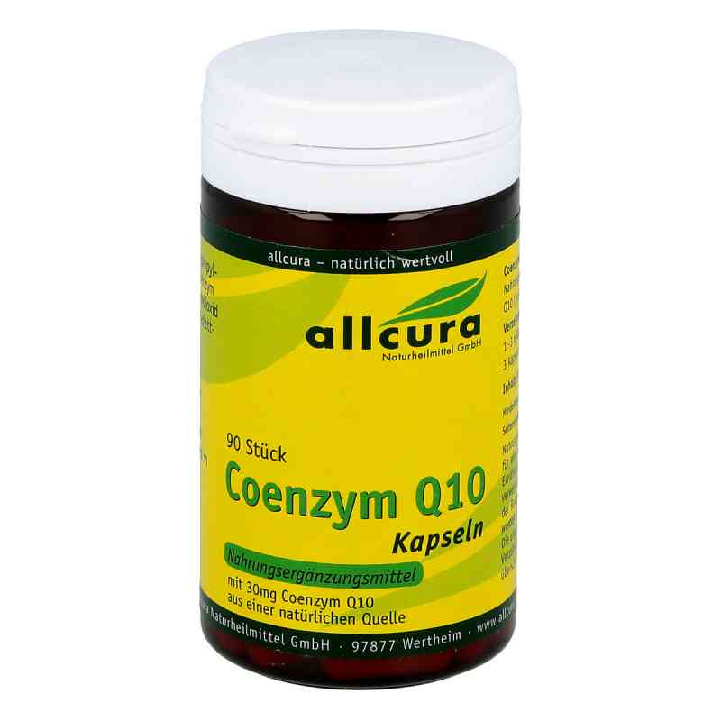 Coenzym Q 10 kapusłkiA 30 mg 90 szt. od allcura Naturheilmittel GmbH PZN 01802948