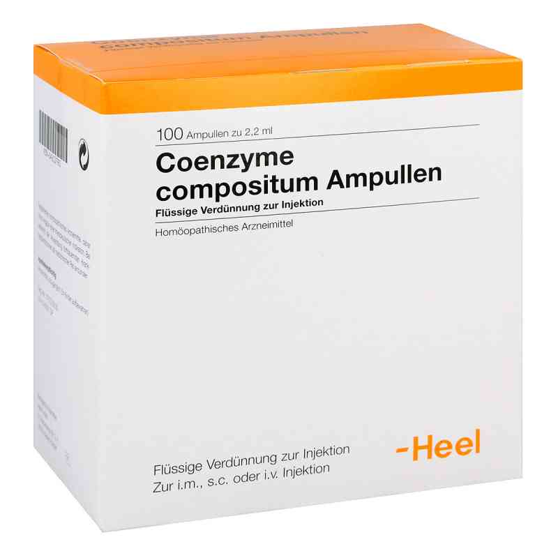 Coenzyme comp. ampułki 100 szt. od Biologische Heilmittel Heel GmbH PZN 04312765