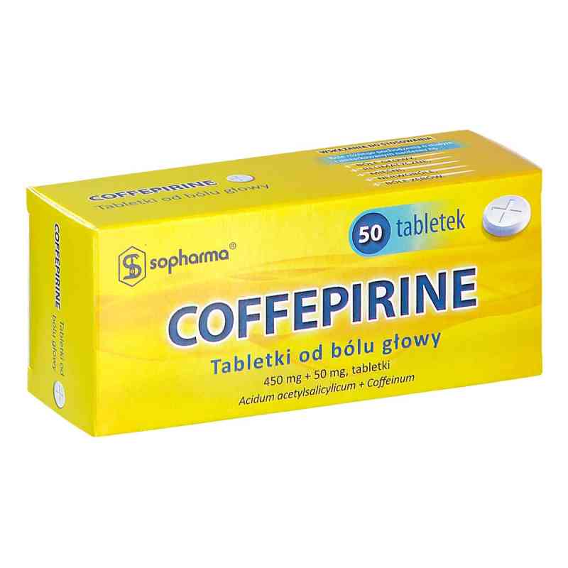 Coffepirine Tabletki od bólu głowy 50  od MEDICOFARMA S.A. PZN 08306193