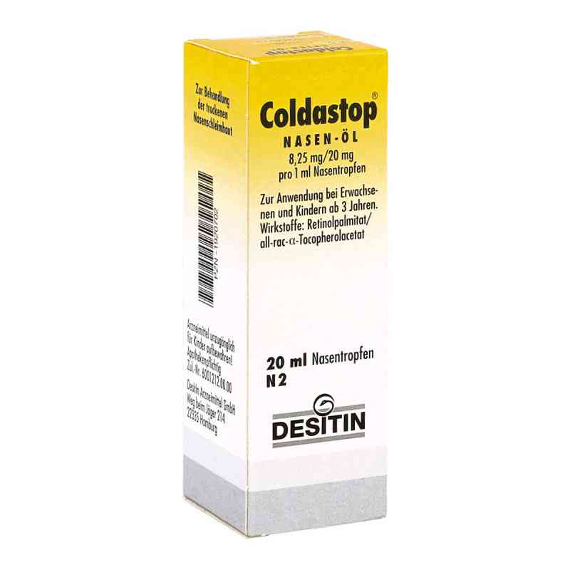 Coldastop Olejek do nosa 20 ml od Desitin Arzneimittel GmbH PZN 01920702