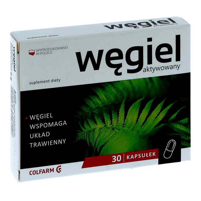Colfarm węgiel aktywowany 30  od ZAKŁADY FARM. COLFARM PZN 08300972
