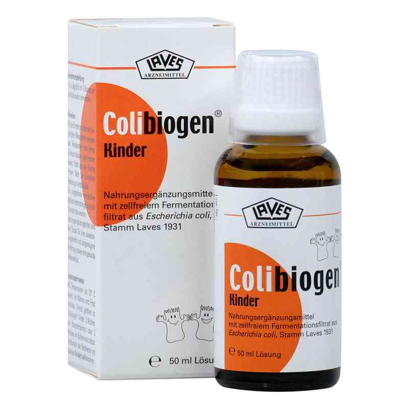 Colibiogen Kinder roztwór 50 ml od Laves-Arzneimittel GmbH PZN 16755203