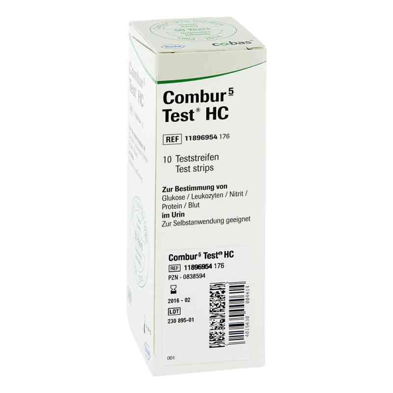 Combur 5 Test Hc paski testowe do moczu 10 szt. od Roche Diagnostics Deutschland Gm PZN 00838594