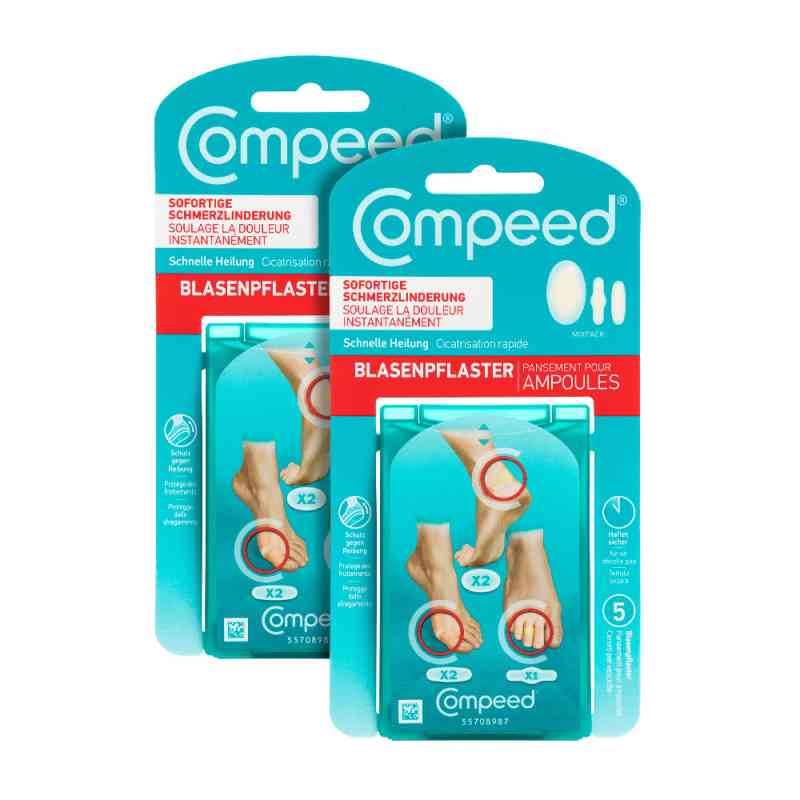 Compeed Blasenpflaster Mixpack 2x5 szt. od Esteve RD Deutschland GmbH PZN 08100852