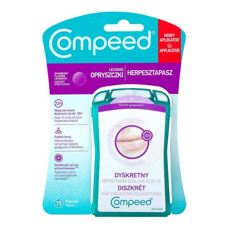 Compeed Dyskretny Plaster leczniczy leczenie oprys 15  od LABORATOIRE HRA PHARMA PZN 08301963