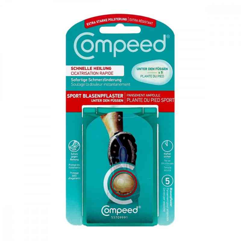 Compeed Plaster na pęcherze pod stopami 5 szt. od Perrigo Deutschland GmbH PZN 05738839
