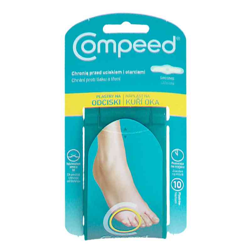 COMPEED Plastry n/odciski 1.75x6.0cm 10  od JOHNSON & JIHNSON SANTE BEAUTE FRANCE SAS PZN 08302855