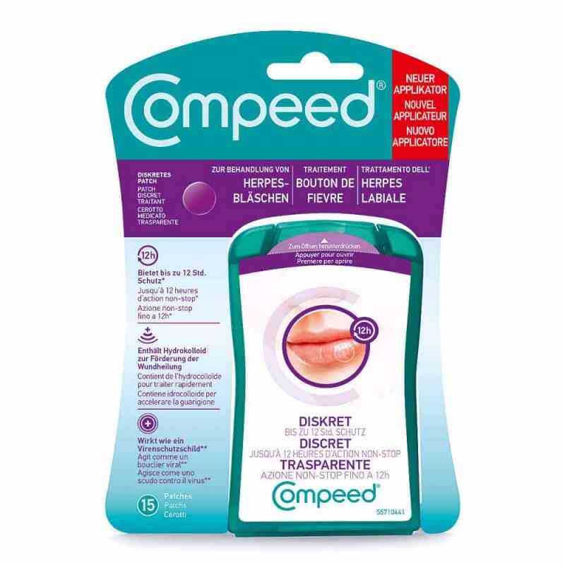 Compeed plastry na opryszczkę 15 szt. od Perrigo Deutschland GmbH PZN 16349822