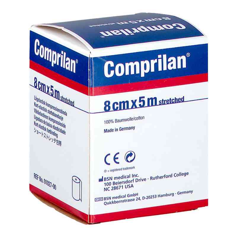 Comprilan elastische Binde  8 cmx5 m 1 szt. od ToRa Pharma GmbH PZN 15886966
