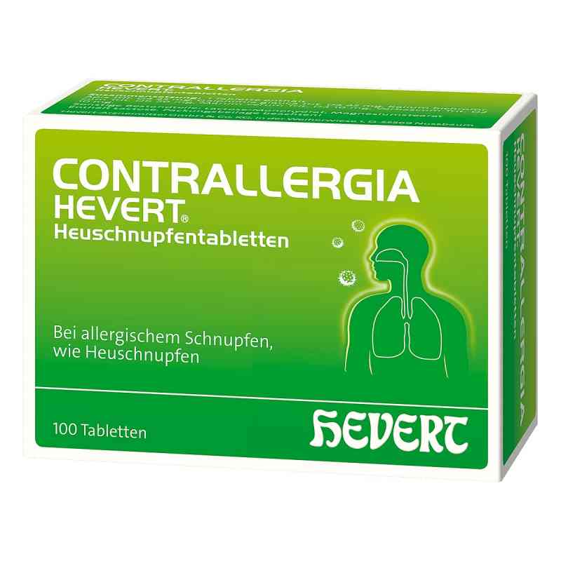 Contrallergia Hevert — tabletki na alergiczny nieżyt nosa (katar 100 szt. od Hevert-Arzneimittel GmbH & Co. KG PZN 14175476