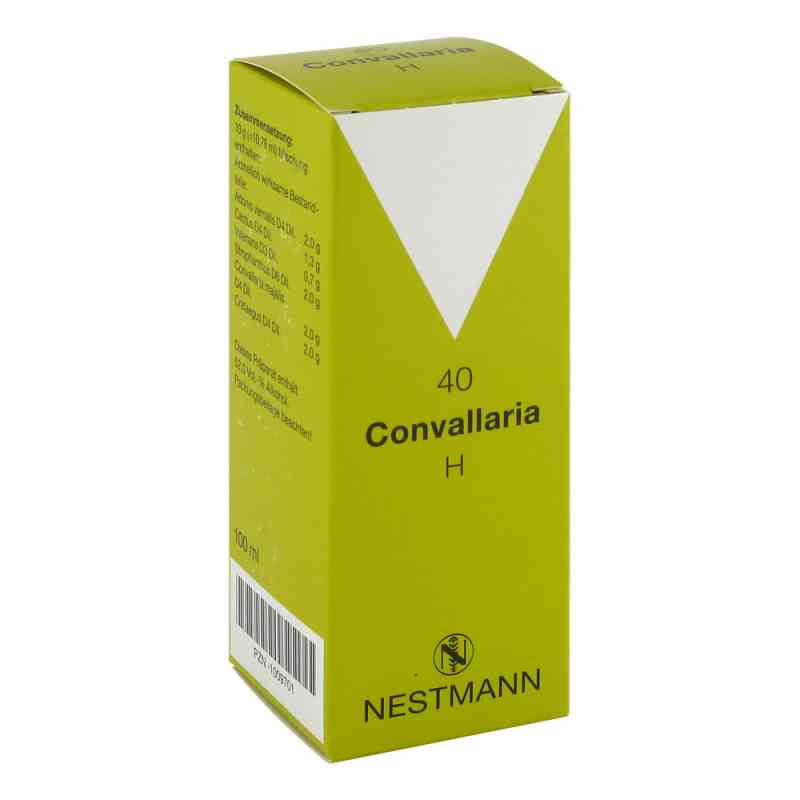 Convallaria H Nr. 40 krople 100 ml od NESTMANN Pharma GmbH PZN 01009701