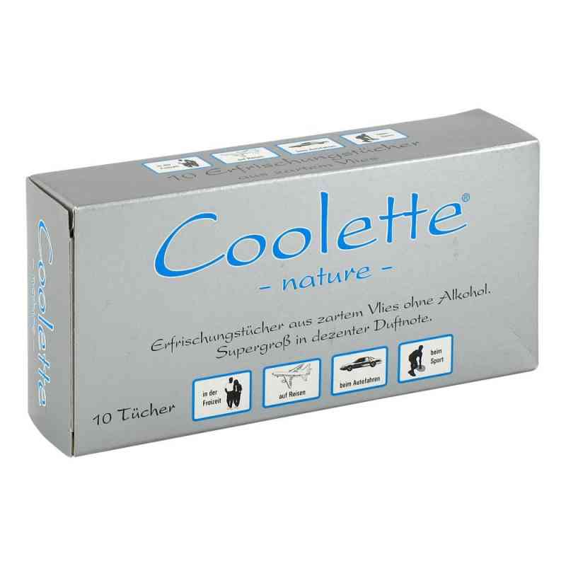 Coolette Nature Erfrischungstuecher Vlies 10 szt. od Coolike-Regnery GmbH PZN 05553732