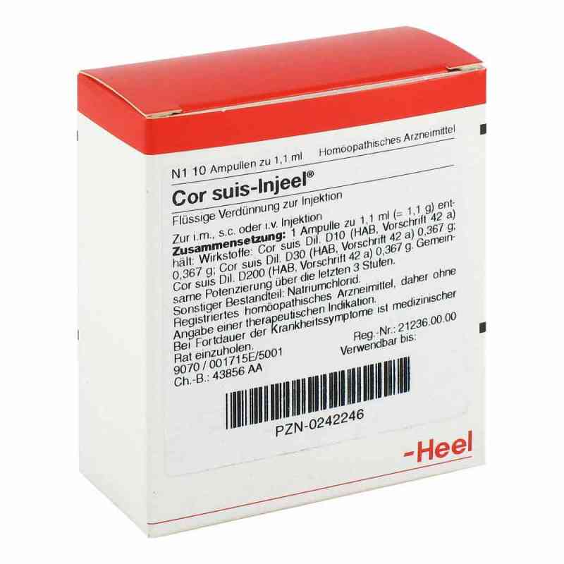 Cor Suis Injeele 1,1 ml ampułki 10 szt. od Biologische Heilmittel Heel GmbH PZN 00242246