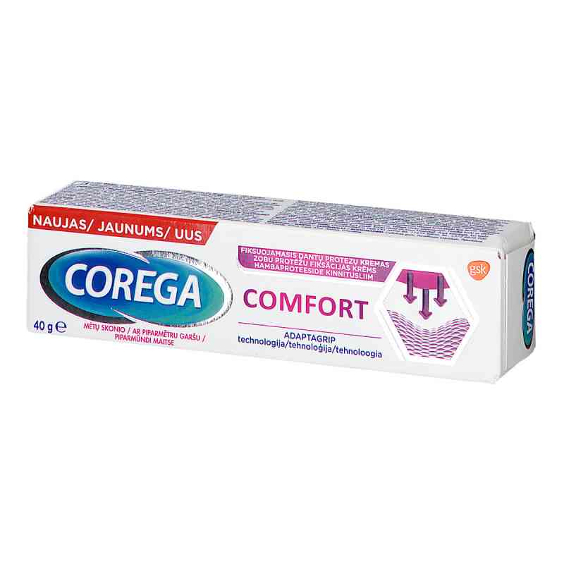 Corega Komfort  krem mocujący do protez zębowych 40 g od STAFFORD MILLER DUNGARVAN PZN 08300945