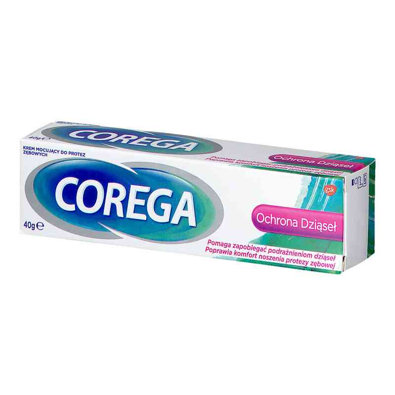 Corega Ochrona Dziąseł krem mocujący do protez zębowych 40 g od STAFFORD MILLER DUNGARVAN PZN 08300944