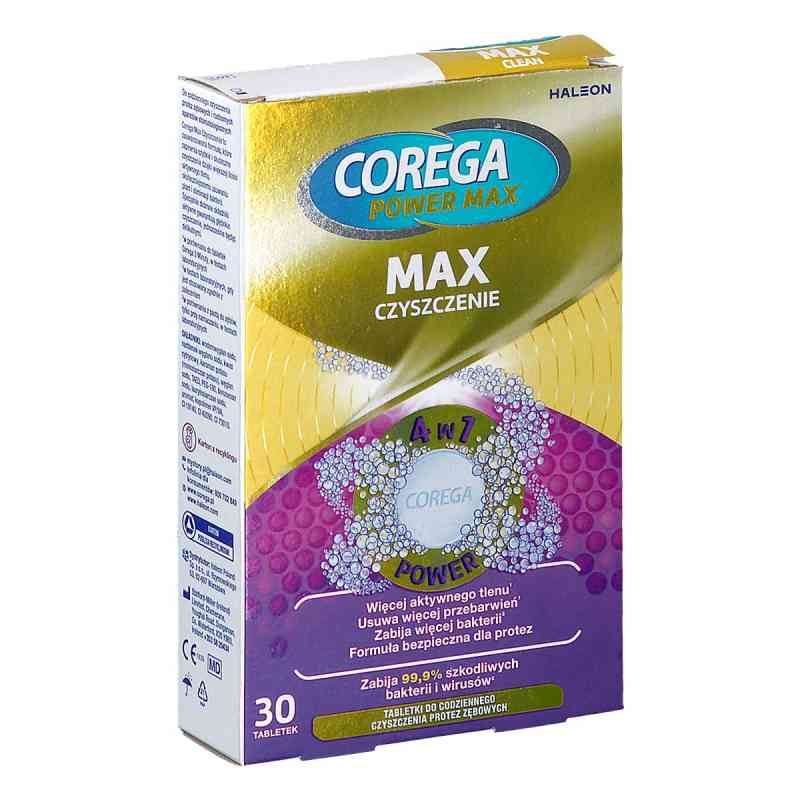 Corega Power Max Max Czyszczenie 30  od STAFFORD MILLER DUNGARVAN PZN 08306344