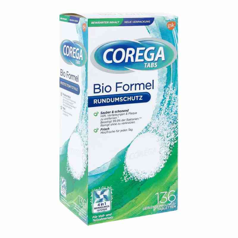 Corega Tabs Bioformel tabletki do czyszczenia protez 136 szt. od GlaxoSmithKline Consumer Healthc PZN 00645398
