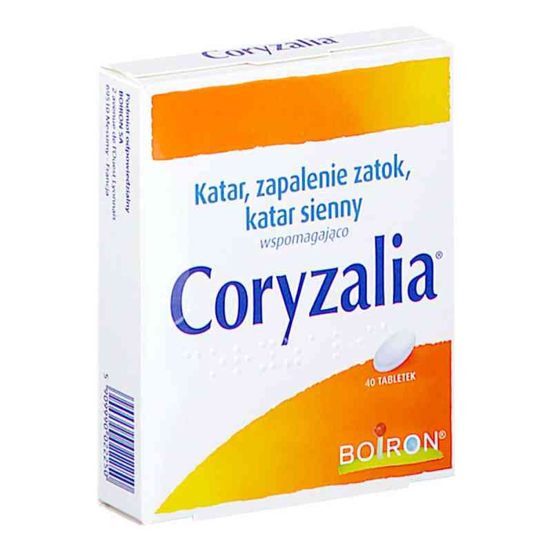 Coryzalia tabletki do ssania 40  od BOIRON S.A. PZN 08304100