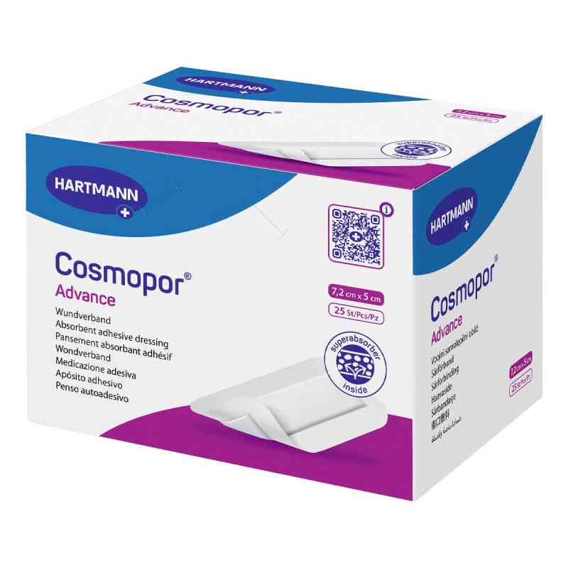 Cosmopor Advance 7,2x5cm 25 szt. od PAUL HARTMANN AG PZN 03546509