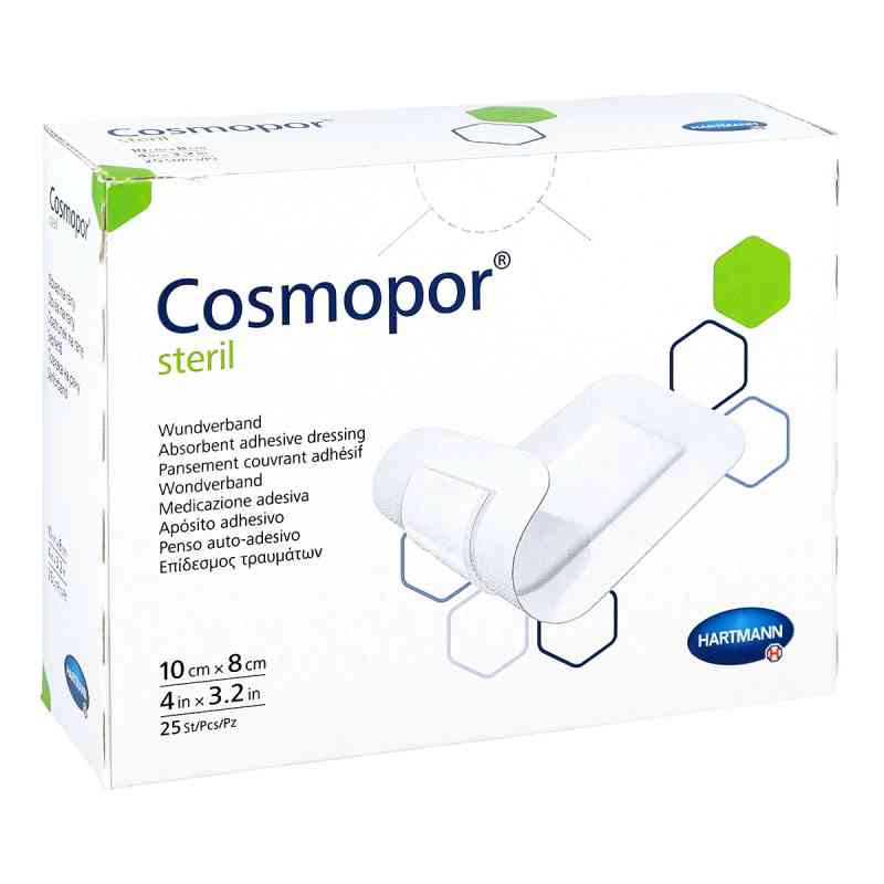 Cosmopor steril 10x8cm 25 szt. od PAUL HARTMANN AG PZN 04302034