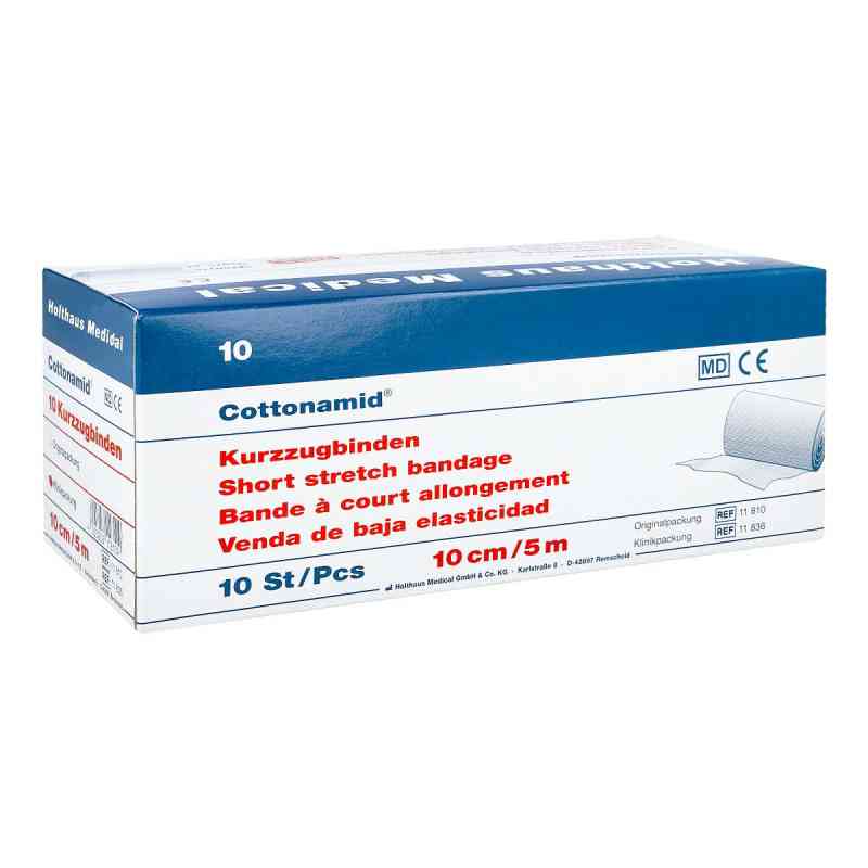 Cottonamid 5mx10cm elast.Kurzzugbinde 1 szt. od Holthaus Medical GmbH & Co. KG PZN 04095032