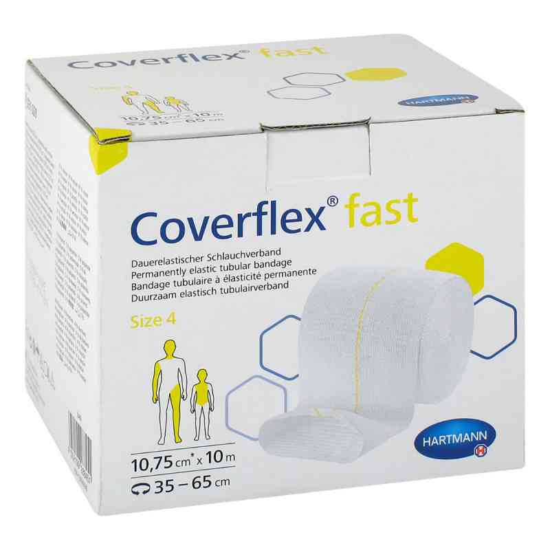 Coverflex fast Schlauchverband gr.4 10,75cmx10 m weis 1 szt. od PAUL HARTMANN AG PZN 13828338