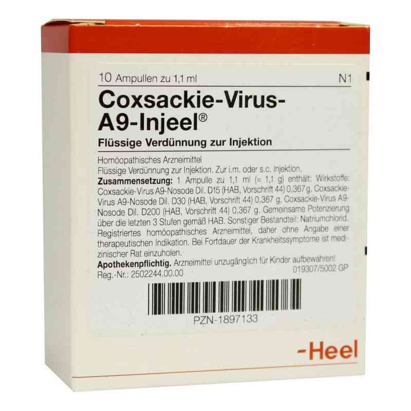 Coxsackie Virus A9 Nosoden Injeele 1,1 ml 10 szt. od Biologische Heilmittel Heel GmbH PZN 01897133