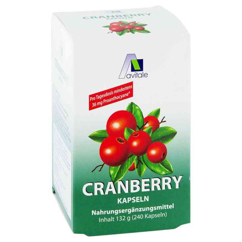 Cranberry kapsułki 400 mg 240 szt. od Avitale GmbH PZN 04347717