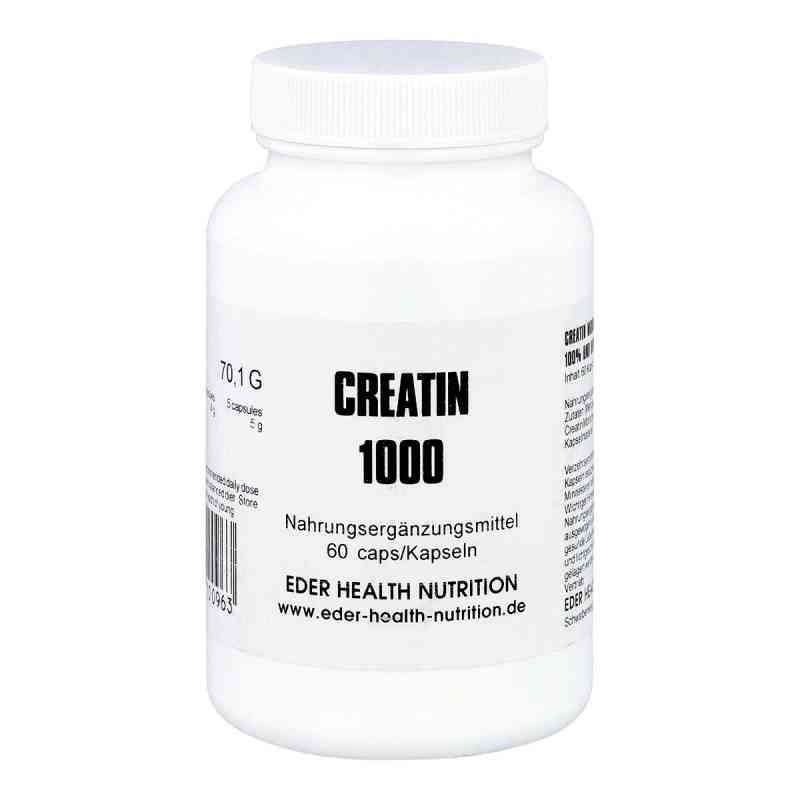 Creatin 1000 Pulver kapsułki 60 szt. od EDER Health Nutrition PZN 00246310