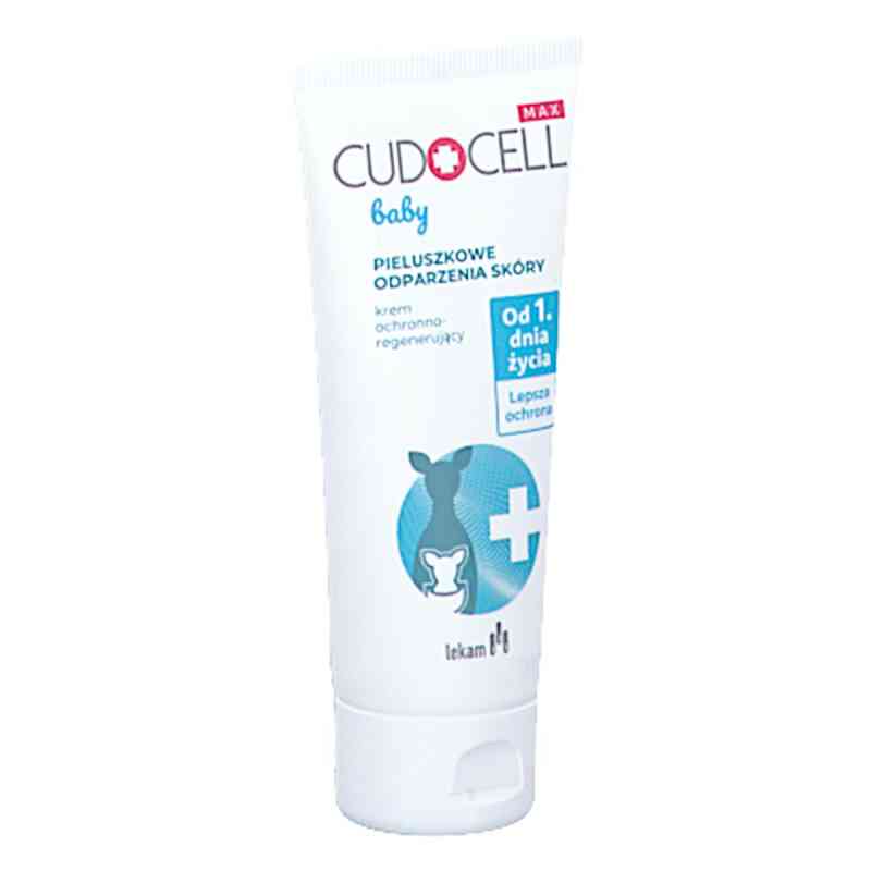 Cudocell Max Baby Pieluszkowe Odparzenia Skóry Krem ochronno-reg 40 g od CELTHER POLSKA SP. Z O.O. PZN 08305143