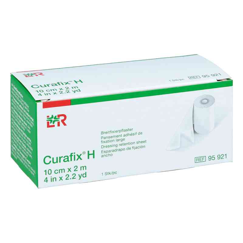 Curafix H mocny plaster z opatrunkiem 10cmx2m 1 szt. od Lohmann & Rauscher GmbH & Co.KG PZN 03295711