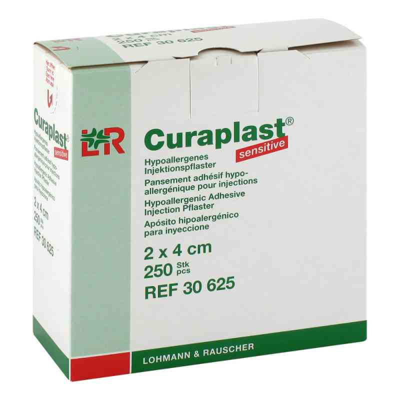 Curaplast iniecto plaster Sensitiv 2x4 cm 250 szt. od Lohmann & Rauscher GmbH & Co.KG PZN 07378575