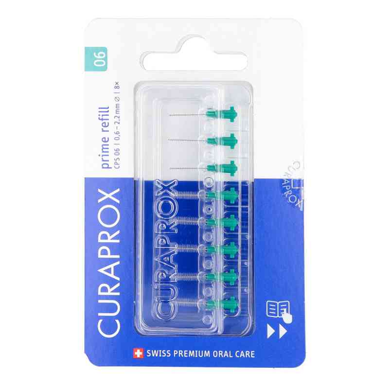 Curaprox Cps 06 prime Interdentalbürsten Refill 8 szt. od Curaden Germany GmbH PZN 16166406