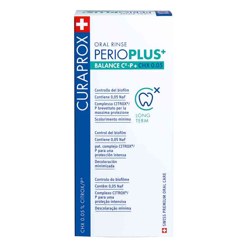 Curaprox Perio Plus+ płyn do jamy ustnej 200 ml od Curaden Germany GmbH PZN 15583869