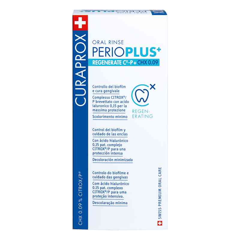 Curaprox Perio Plus+ płyn do jamy ustnej 200 ml od Curaden Germany GmbH PZN 15583875