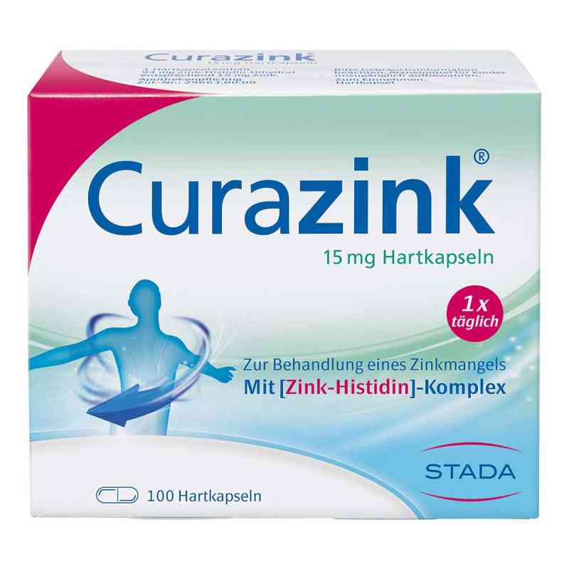 Curazink Kapseln 100 szt. od STADA Consumer Health Deutschland GmbH PZN 00679411