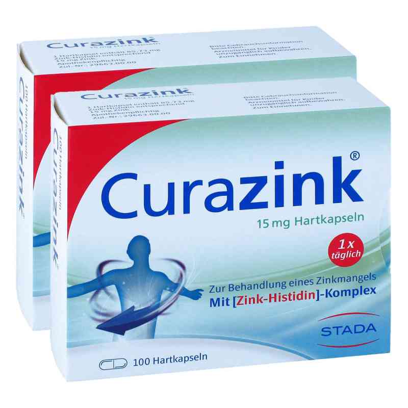 Curazink Vorteilspack 2x100 szt. od STADA Consumer Health Deutschland GmbH PZN 08100706